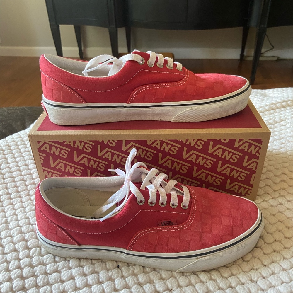 Mens Vans Sneaker Red